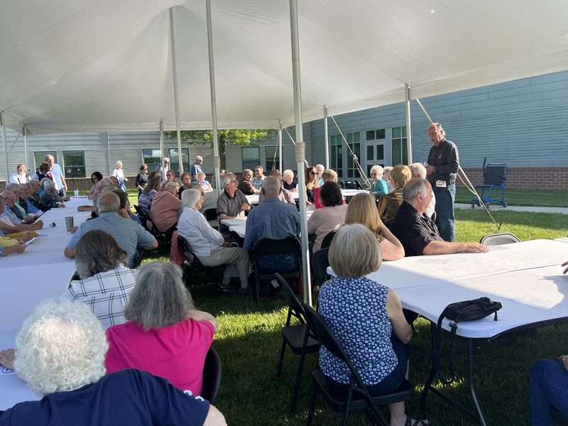 Annual Fund Appreciation BBQ photos
