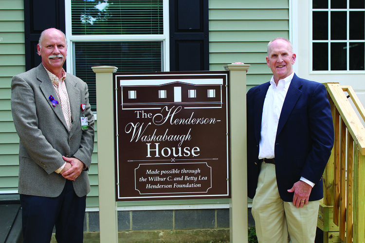 Henderson Foundation Cuts Ribbon on FCMC’s Henderson-Washabaugh House